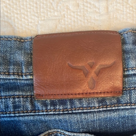 Wrangler 20X Style 44 Men's Slim Straight Blue Jeans Size 32 x 34 Zip Fly EUC - Picture 9 of 10